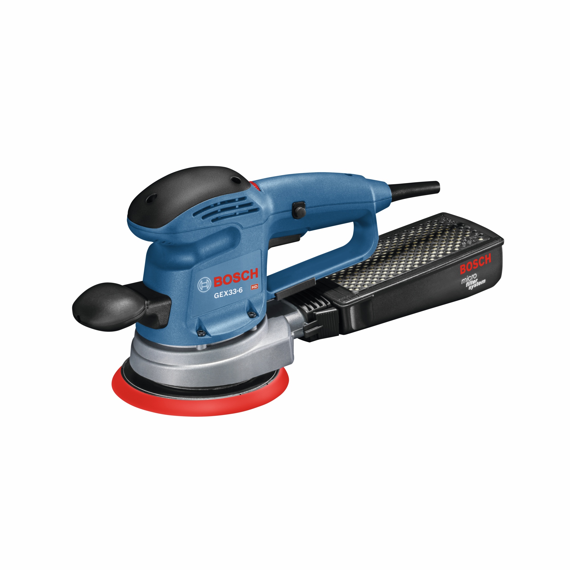 Bosch Multi-Hole Random Orbit Sander/Polisher — 6in., Model# GEX33-6N